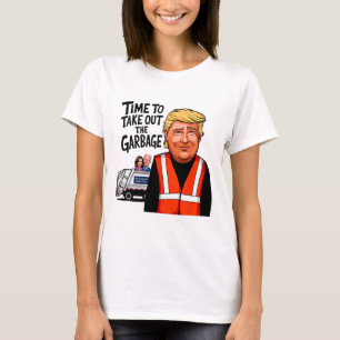 T-shirt Garbyge Pour Trump 2024 Drôle Temps Pour Sortir Ga