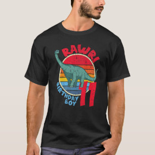 T-shirt Garçon 11e anniversaire I Rawr! Brachiosaurus I Fa