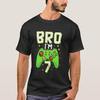 T-shirt Garçon 7 ans Fête Iu2019m 7 Ans Jeu Vidéo