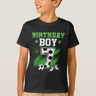 T-shirt Garçon 7ème anniversaire Football 7 ans Sport 7 an