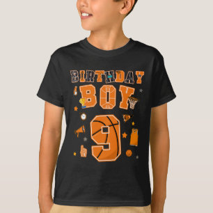 T-shirt Garçon 9 ans Fête d'anniversaire 9 ans Neuf Ans