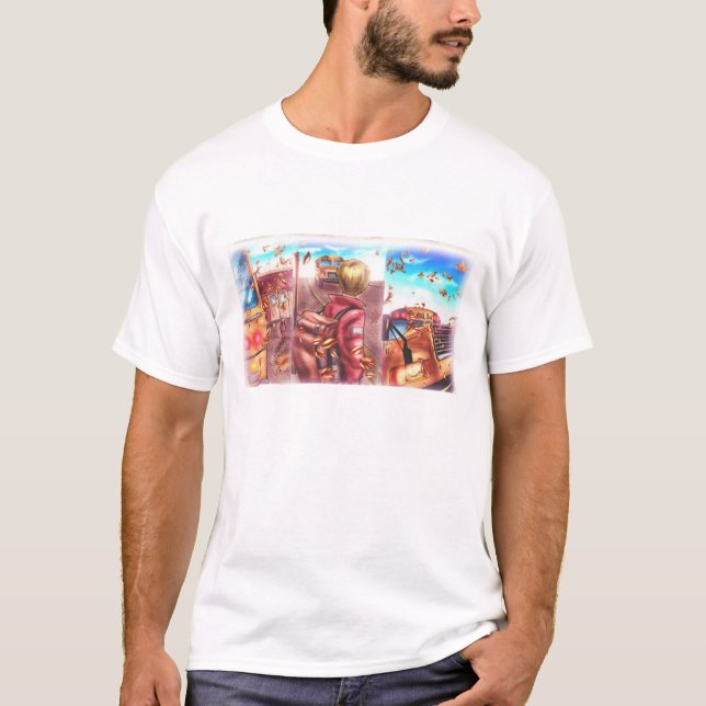T-shirt Garçon attendant… (Devant)