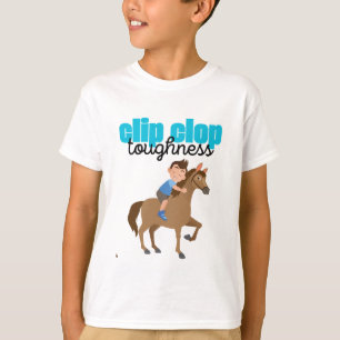 T-shirt garçon câlin clip clop