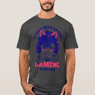 T-shirt Garçon d'Anime et de Jeux pour la vie