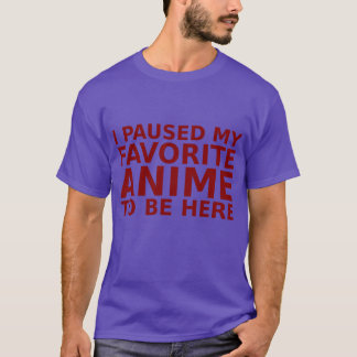 T-shirt Garçon d'anime préféré
