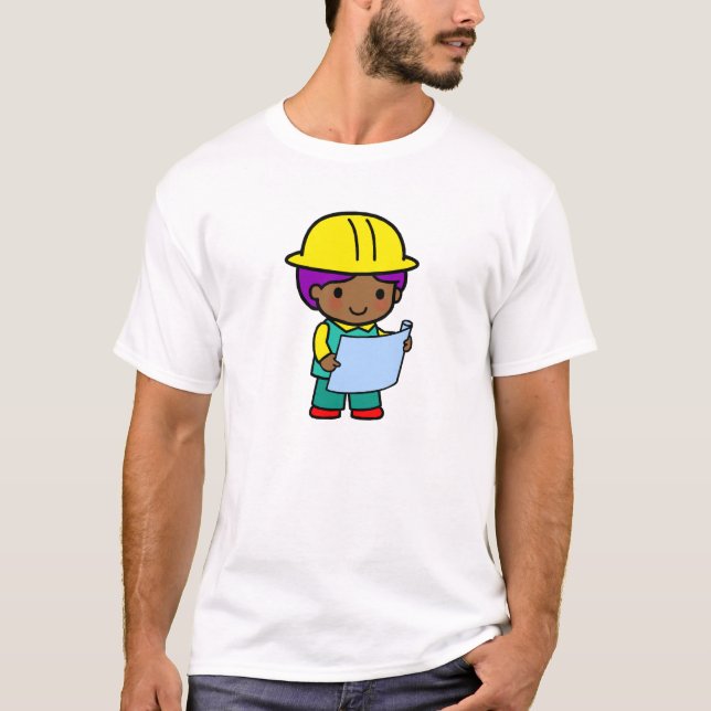 T-shirt Garçon d'architecte (Devant)