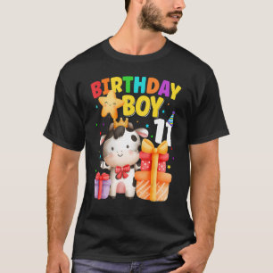 T-shirt Garçon de 11 ans pour son anniversaire 11 ans Vach