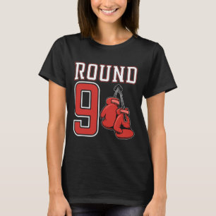 T-shirt Garçon de boxe pour 9 ans Boxeur pour anniversaire