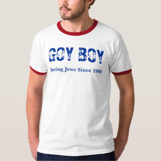 T-shirt GARÇON de GOY, datant des juifs depuis 1998