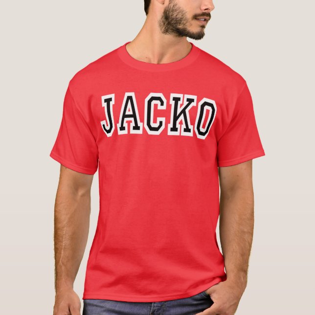 T-shirt Garçon de Jacko Ya (rouge) (Devant)