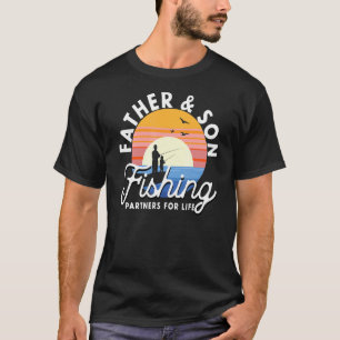 T-shirt Garçon de pêche Buddy Fisher Pêcheur Père et fils
