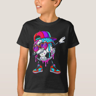 T-shirt Garçon de sports de crèmes glacées de football Dab