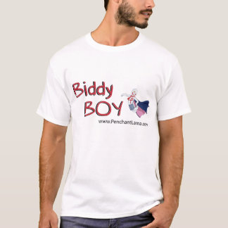 T-shirt Garçon de vieille bonne femme par le lama de