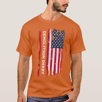 T-shirt Garçon de voiture de Derby de démolition