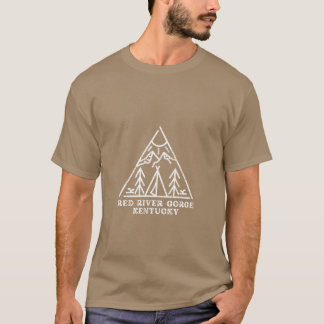 T-shirt Garçon Geo Mountains de Red River Gorge
