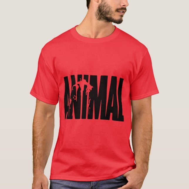 T-shirt Garçon GYM animal (Devant)