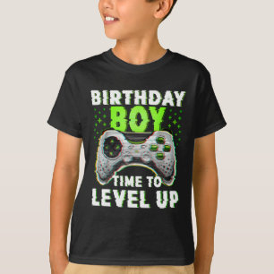 T-shirt Garçon Il est temps de passer au niveau supérieur