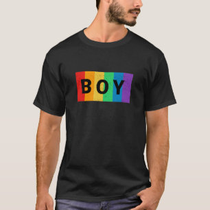 T-shirt garçon LGBT