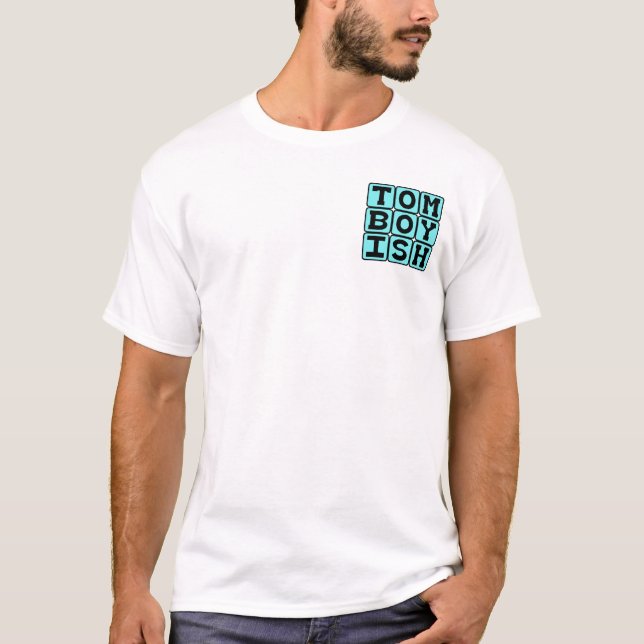 T-shirt Garçon manqué (Devant)