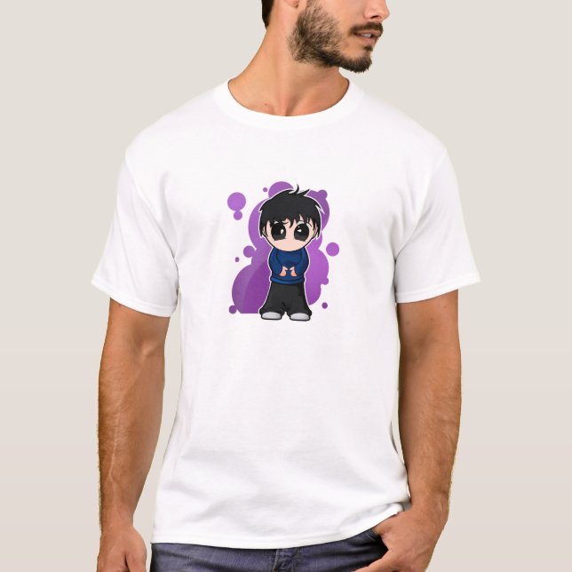 T-shirt Garçon mignon de Manga/Anime (Devant)