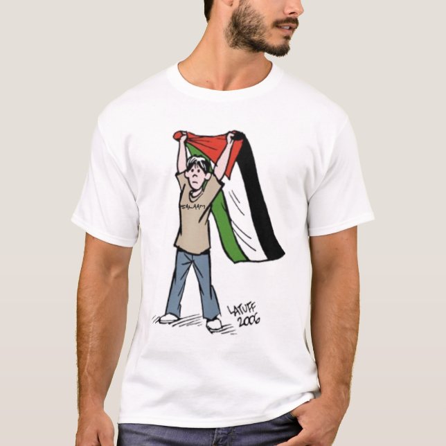 T-shirt Garçon palestinien (Devant)