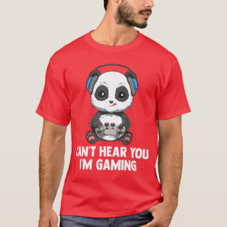 T-shirt Garçon Panda de jeu
