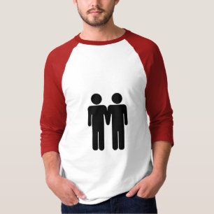 T-shirt Garçon + Raglan de base de douille de garçon 3/4
