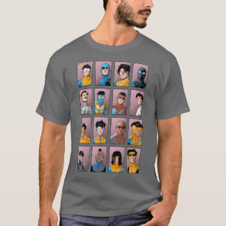 T-shirt Garçon rétro Invincible Variante