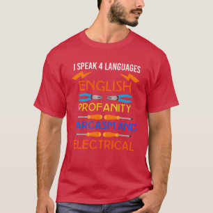 T-shirt garçon technicien en électronique moteur humoristi