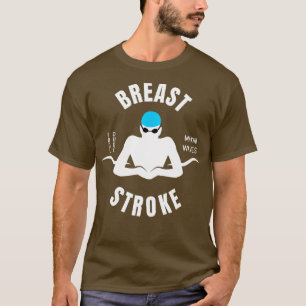 T-shirt Garçons Breaststroke Pool Mec par Garçons Piscine