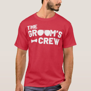 T-shirt Garçons d'honneur Marié Hommes en Squat Cadeaux de