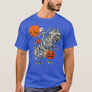 T-shirt Garçons Enfants Dinosaure Squelette maman La peur
