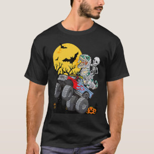 T-shirt Garçons Halloween Monster Truck Citrouille Mummy D
