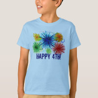 Garçons happy 4th shirt