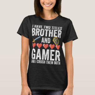 T-shirt Garçons ou Mens Funny Gamer Merch - Vidéo Gam Vint