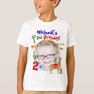 T-shirt Garçons personnalisés de fête d'anniversaire de
