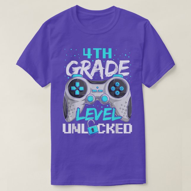 T-shirt Garçons Premier Jour De Jupe De 4E Année Enfants J (Design devant)