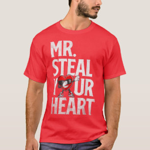 T-shirt Garçons Valentine M. Voler Votre Coeur Pour Garçon