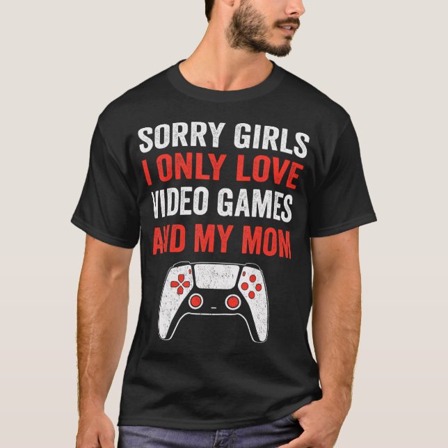 T-shirt Garçons Valentines Jour Conception Pour Enfants Je (Devant)