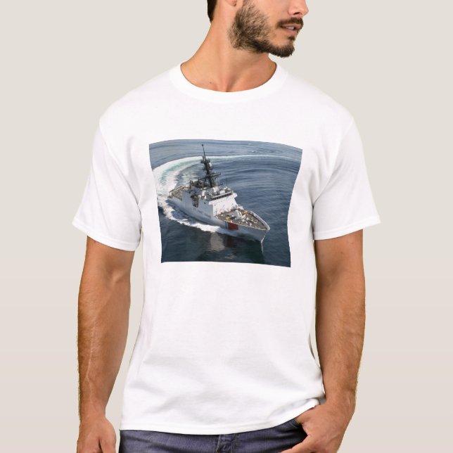 T-shirt Garde côtière américaine Cutter Waesche 2 (Devant)