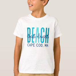 T-shirt Garde côtière Beach Cape Cod MA (océan)