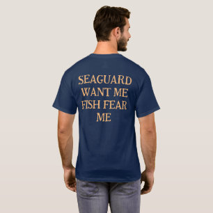 T-shirt Garde Côtière Veut Moi Poisson Me Craint