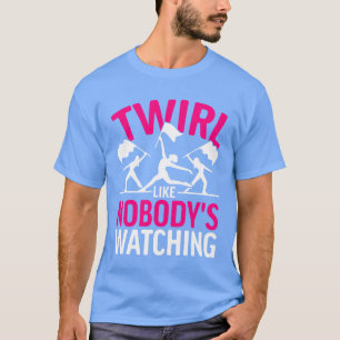 T-shirt Garde de couleur Tourbillonner comme si personne n