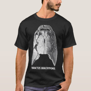 T-shirt Garde de poisson d'aquarium Squelette de tête de P