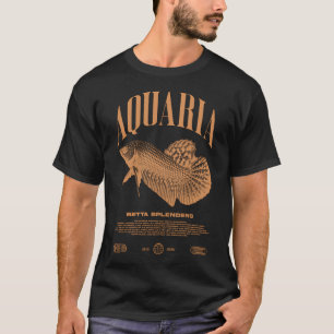 T-shirt Garde de poissons Betta Mode Streetwear