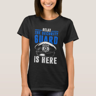 T-shirt Garde de sécurité amusant