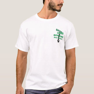 T-shirt Garde d'enfants officielle d'animal familier