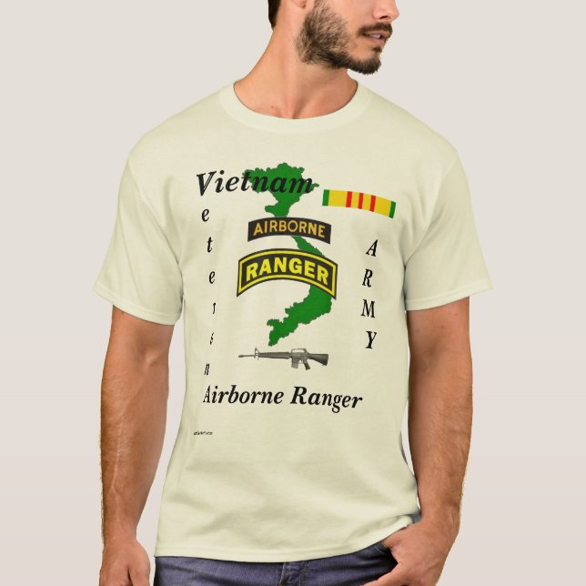 T-shirt Garde forestière-T aéroportée (Devant)