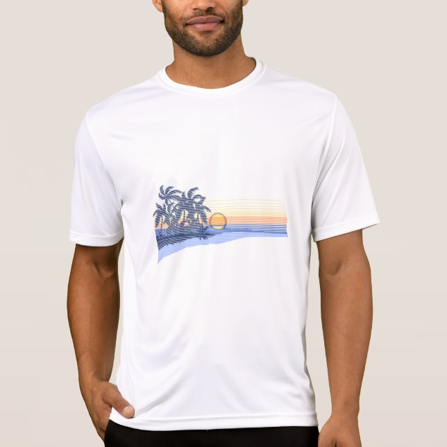 T-shirt Garde impétueuse de grand surfer hawaïen de (Devant)