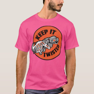 T-shirt Garde-le tordu